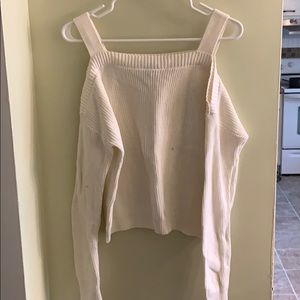 Adorable off the shoulder sweater